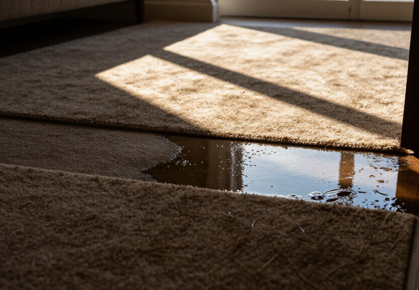 East Hills Flood Restoration Before and After